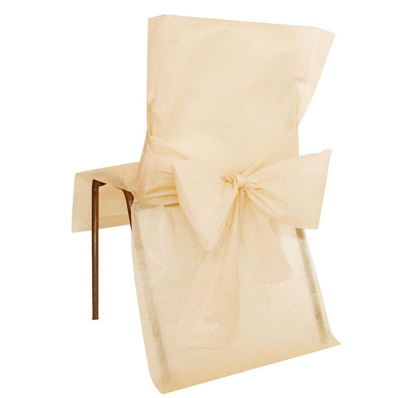 Choisissez ces housses de chaises avec noeud pour votre mariage